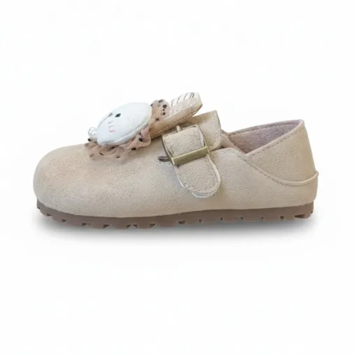 Cute Soft Baby Shoes- Beige 